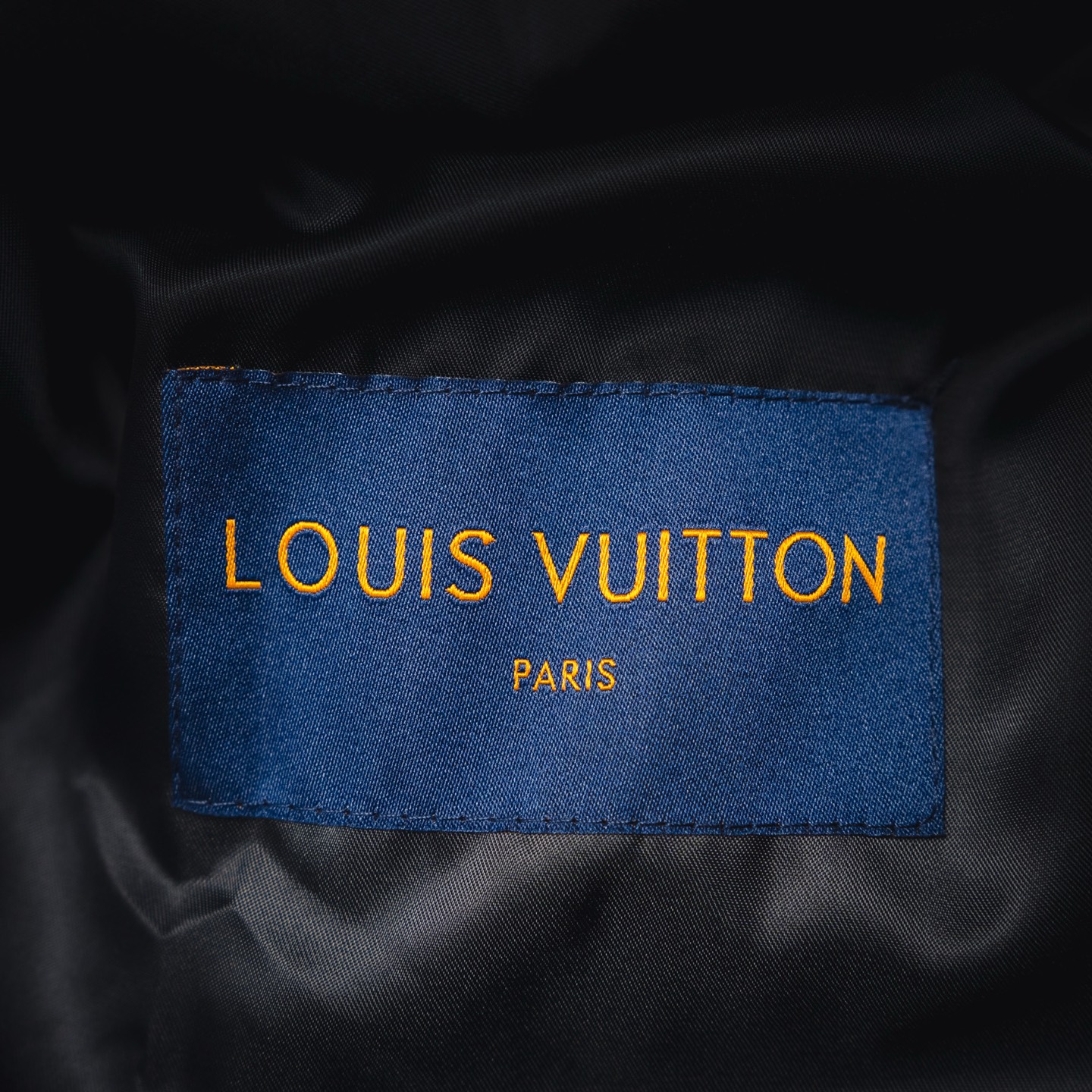 Louis Vuitton/路易威登25ss 老花贴布拼皮皮衣外套夹克