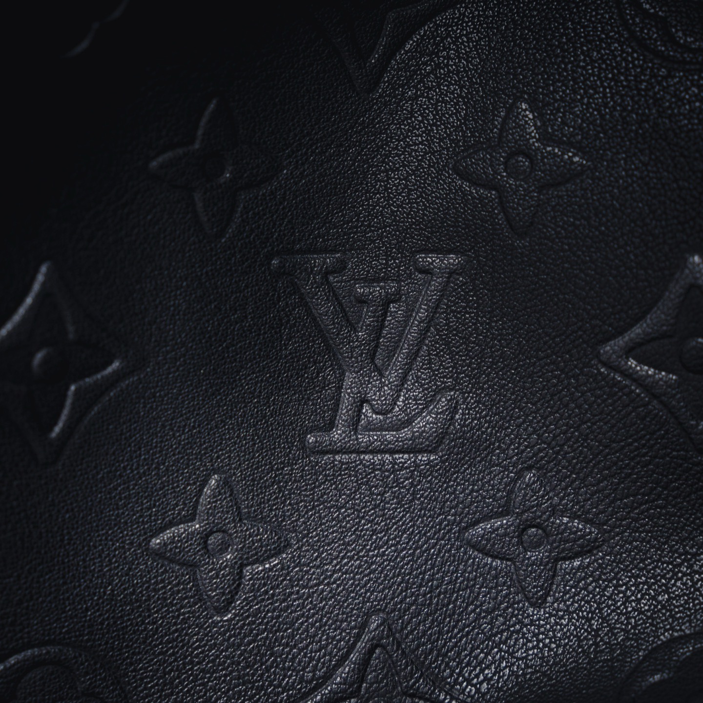LOUIS VUITTON路易威登 LV 25ss满印压花皮质拼接外套夹克皮衣