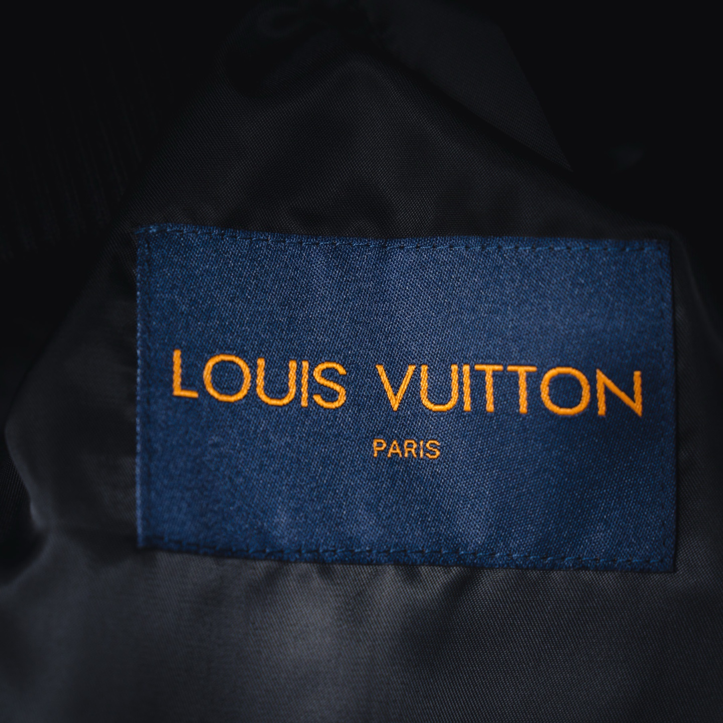LOUIS VUITTON路易威登 LV 25ss满印压花皮质拼接外套夹克皮衣