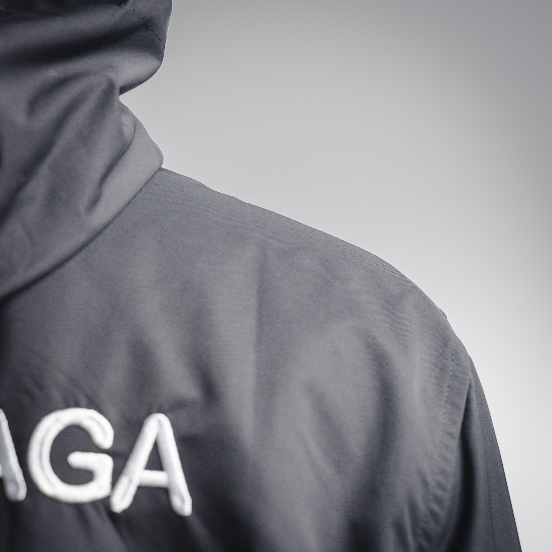 Balenciaga巴黎世家BLCG 23ss恶搞3Bsporty黑色夹克冲锋衣外套 黑色