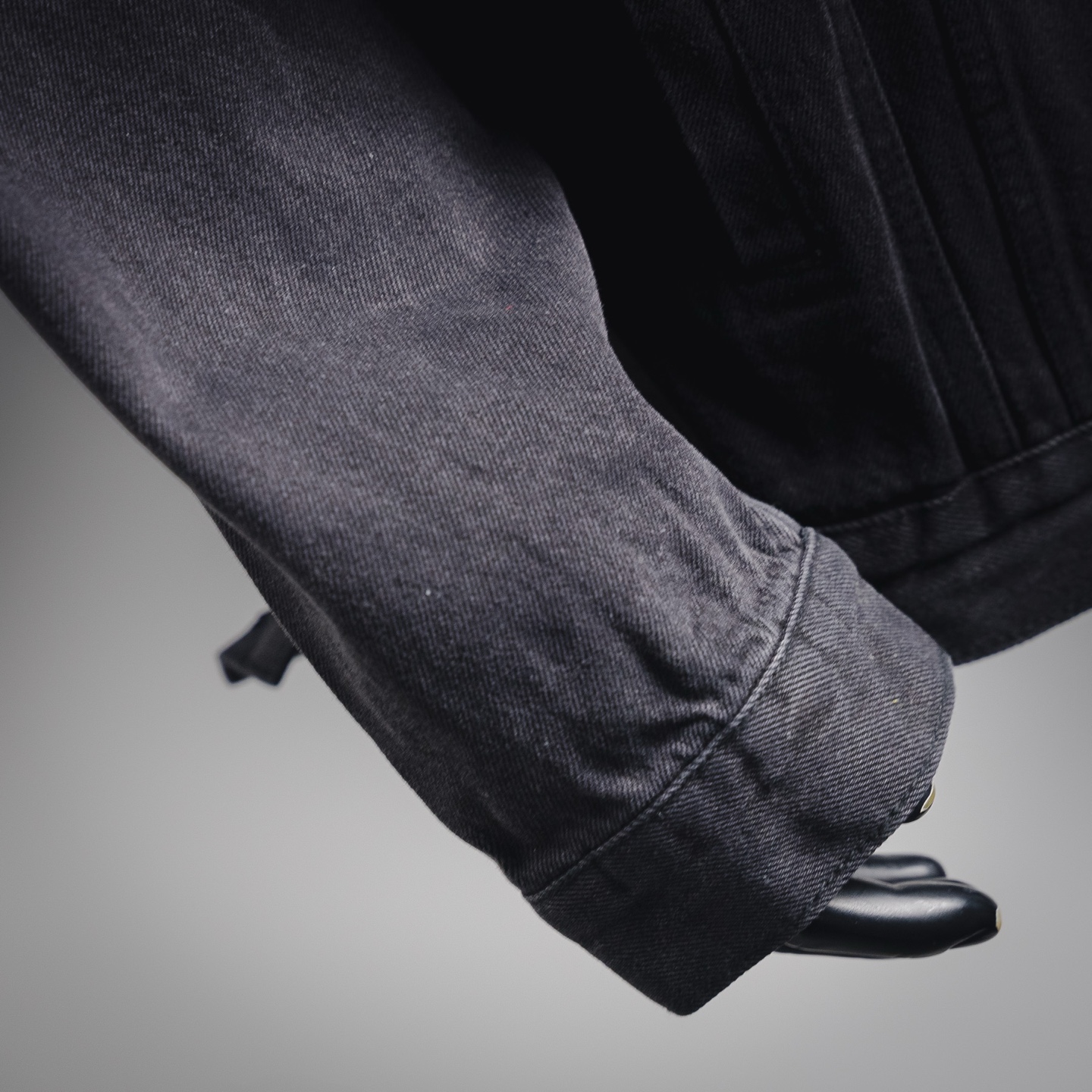 Balenciaga/巴黎世家 可乐刺绣压胶字母牛仔夹克外套