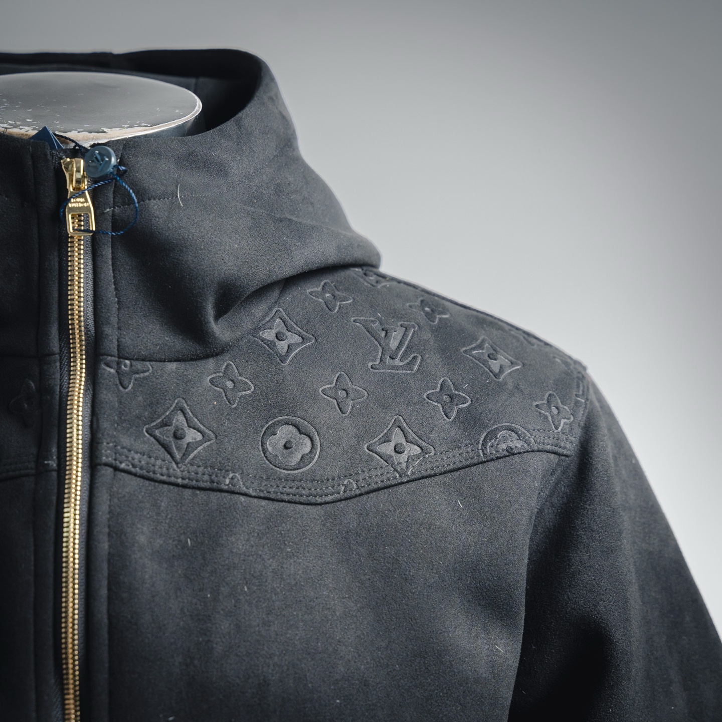 LOUIS VUITTON路易威登 LV 25ss新款麂皮提花羽绒服外套