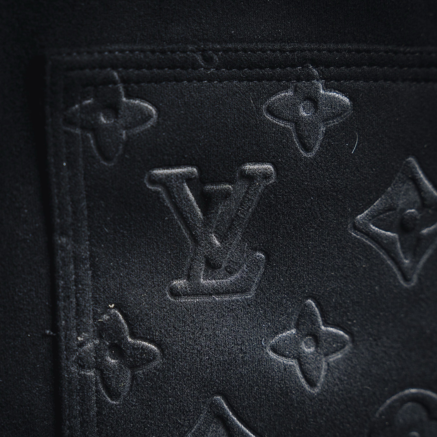 LOUIS VUITTON路易威登 LV 25ss新款麂皮提花羽绒服外套
