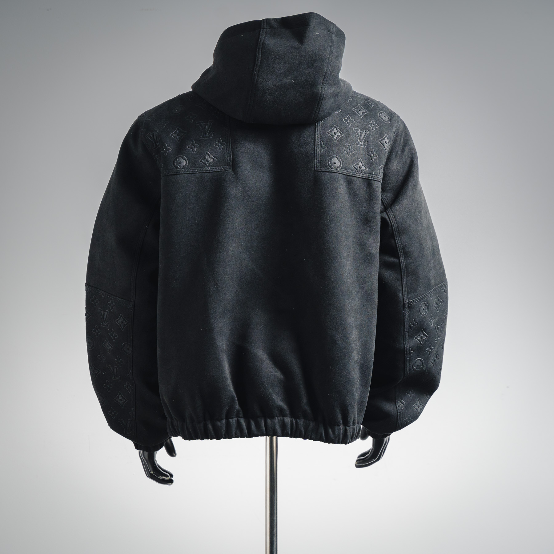 LOUIS VUITTON路易威登 LV 25ss新款麂皮提花羽绒服外套