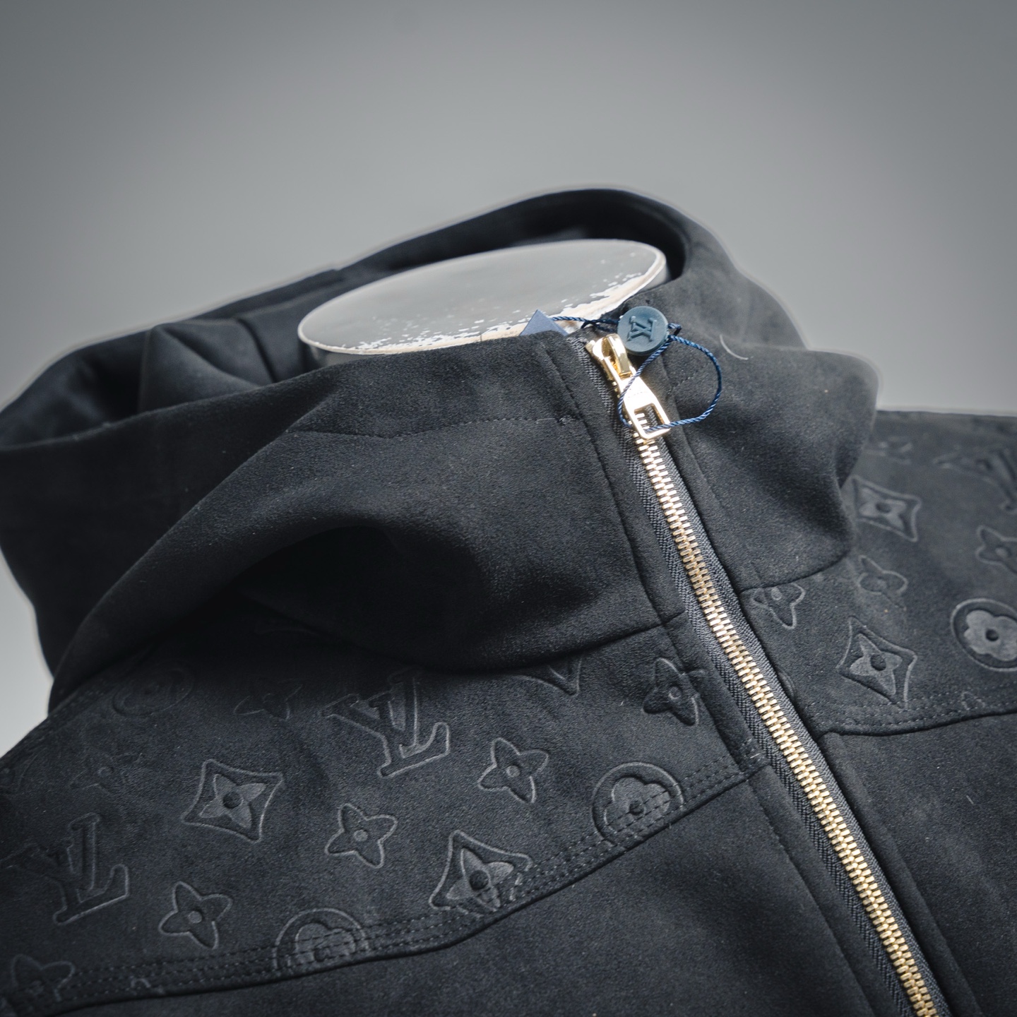 LOUIS VUITTON路易威登 LV 25ss新款麂皮提花羽绒服外套