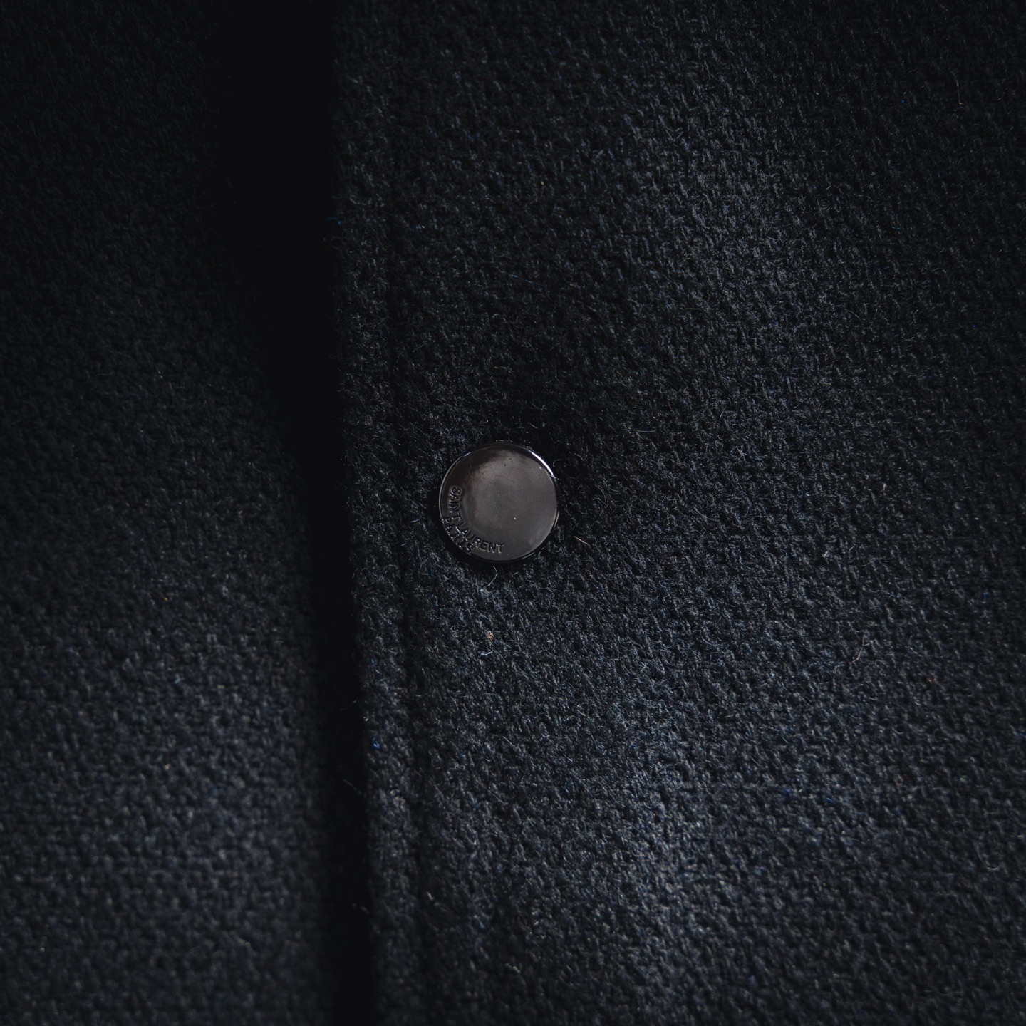 Saint Laurent Paris 圣罗兰 YSL经典款拼皮黑白棒球领夹克外套