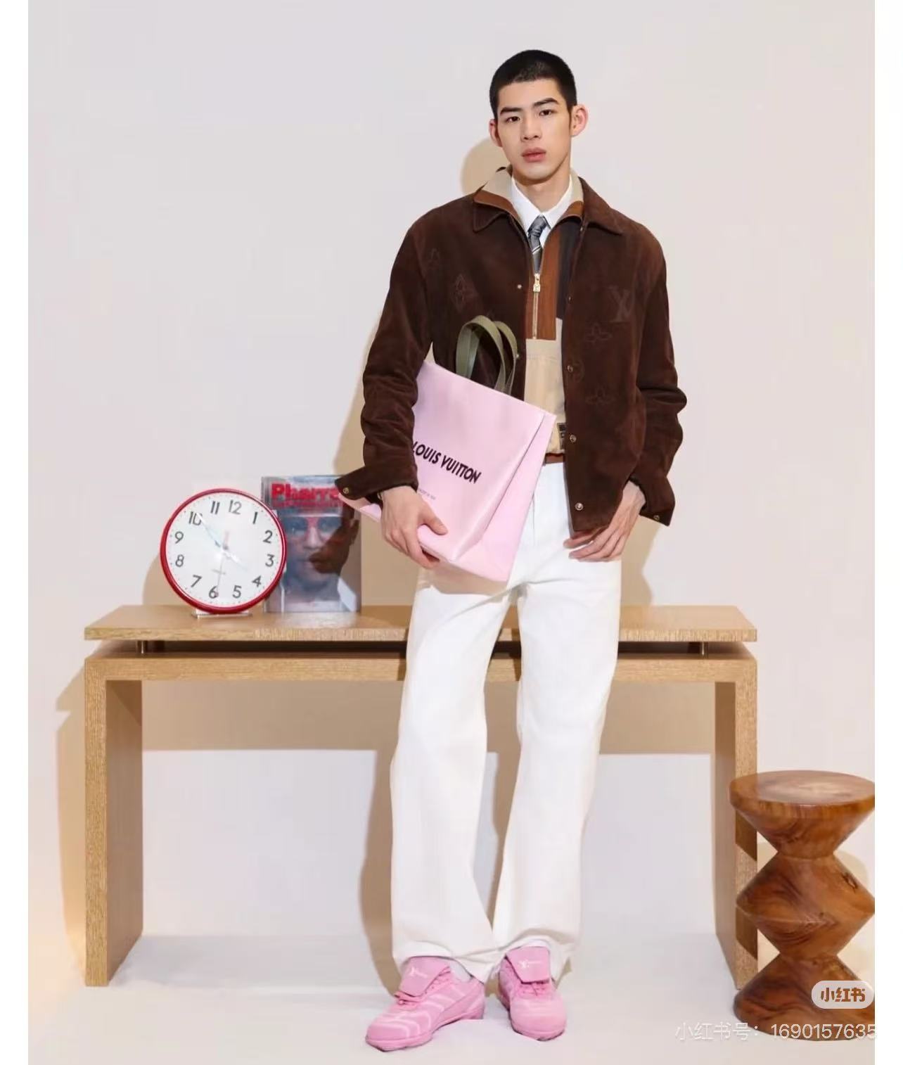 LOUIS VUITTON LV 大花刺绣麂皮外套 上身集合