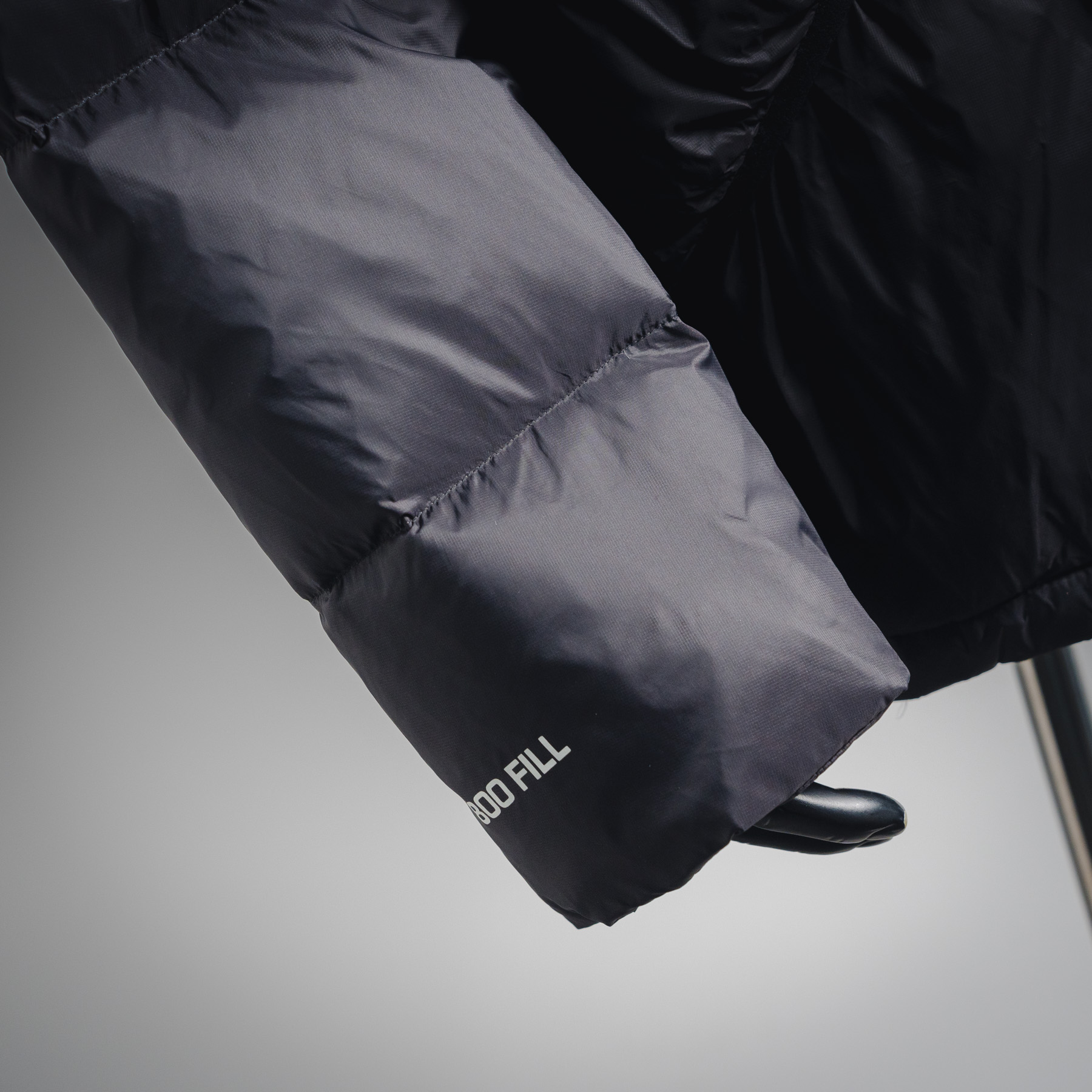 Stussy斯图西 Micro Ripstop Down Parka纯色拉链连帽羽绒服