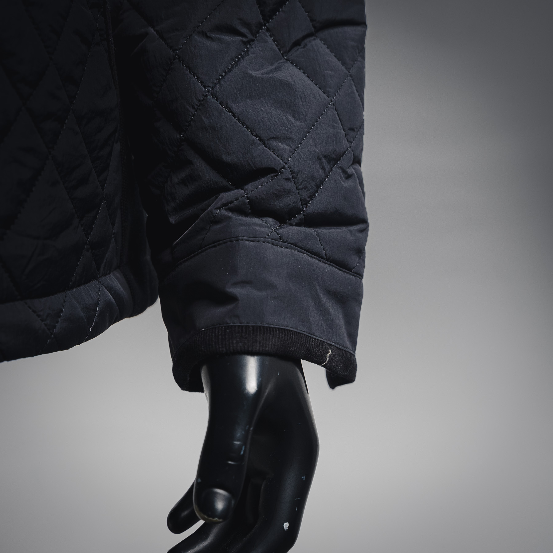 Burberry 巴宝莉 BBR 2025ss新款菱形格纹胸前口袋翻领棉服外套 黑色 卡其色