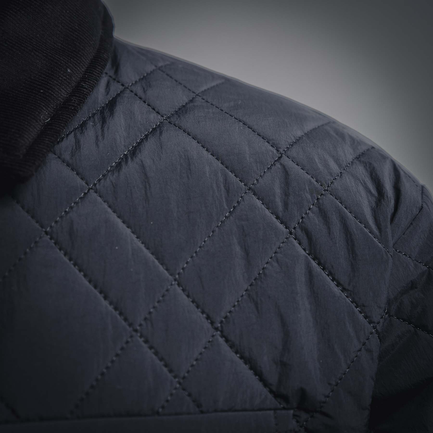 Burberry 巴宝莉 BBR 2025ss新款菱形格纹胸前口袋翻领棉服外套 黑色 卡其色