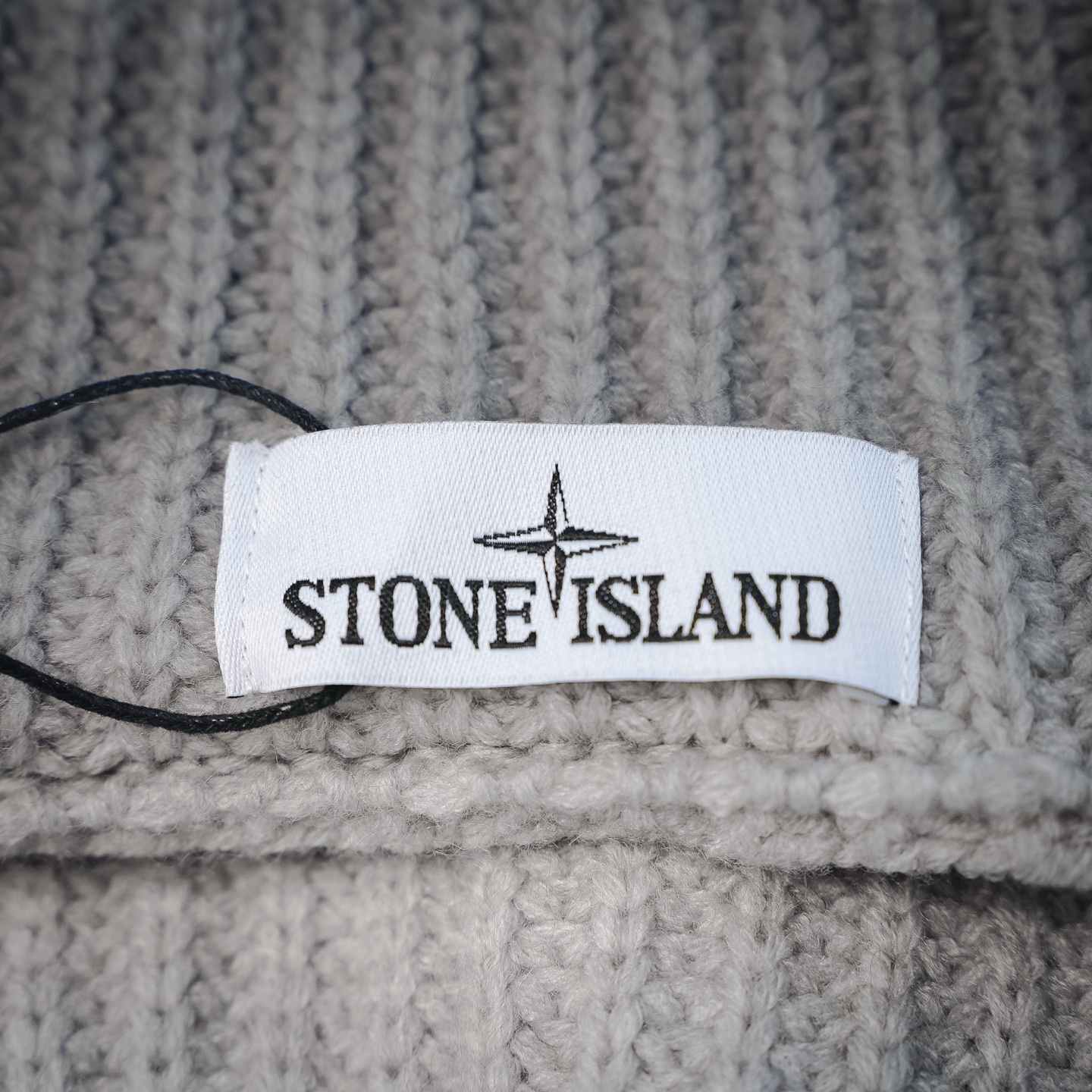 Stone island 石头岛25ss粗针羊绒拉链连帽开衫