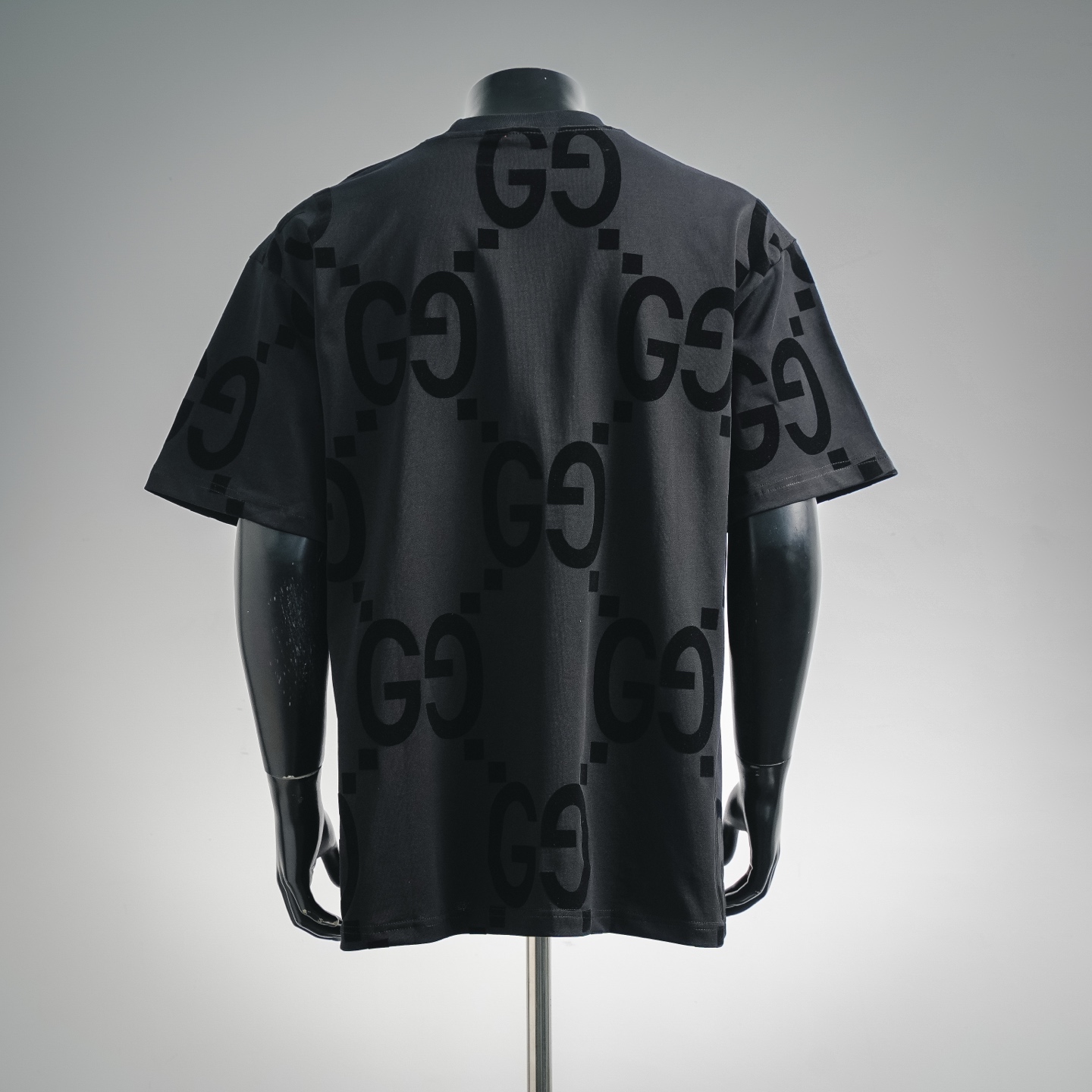 Gucci 植绒logo短袖T恤 Gucci新品 植绒图案 高克重短袖