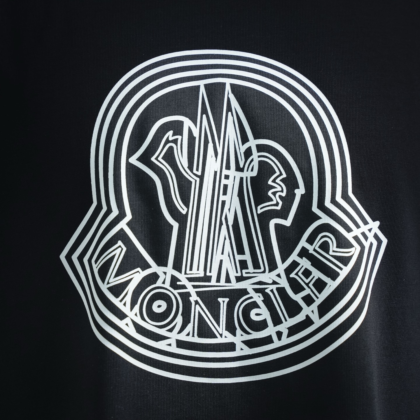 Moncler/蒙口 25ss 重叠logo印花短袖