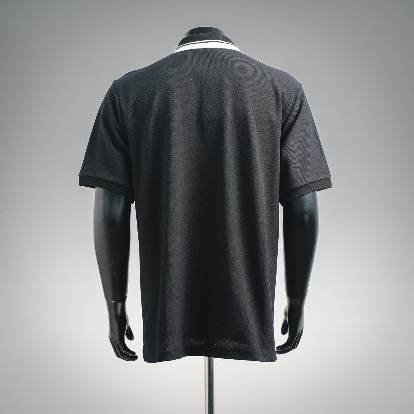 GUCCI 古驰26SS 经典口袋双G刺绣小标短袖Polo衫 黑色 白色 浅灰