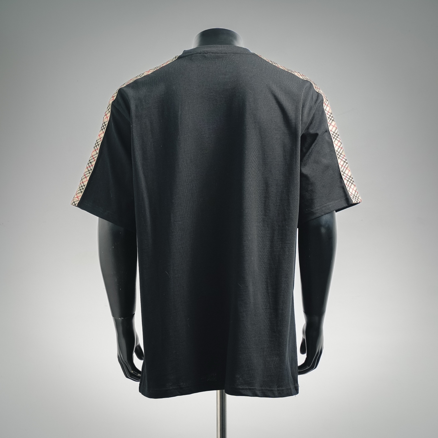 Burberry巴宝莉经典格纹织带拉肩战马刺绣短袖T恤-Top High Quatity Cheap Sneakers Fashion Clothing Clothes Bags handbags Shoes of all Brand wholesale With The best Quality And Beautiful Price from China Factory Chinese suppliers wholesaler seller Burberry巴宝莉经典格纹织带拉肩战马刺绣短袖T恤