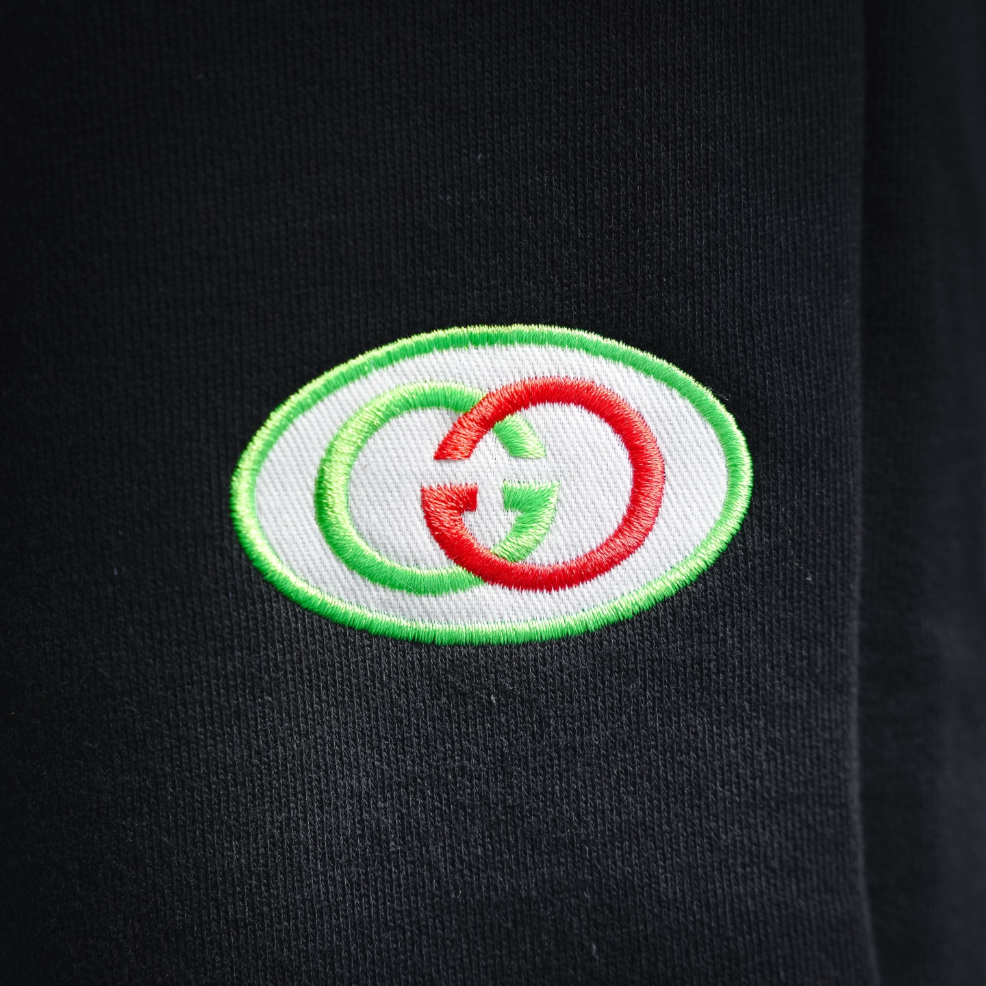 Gucci 古驰 经典双G刺绣logo抽绳短裤