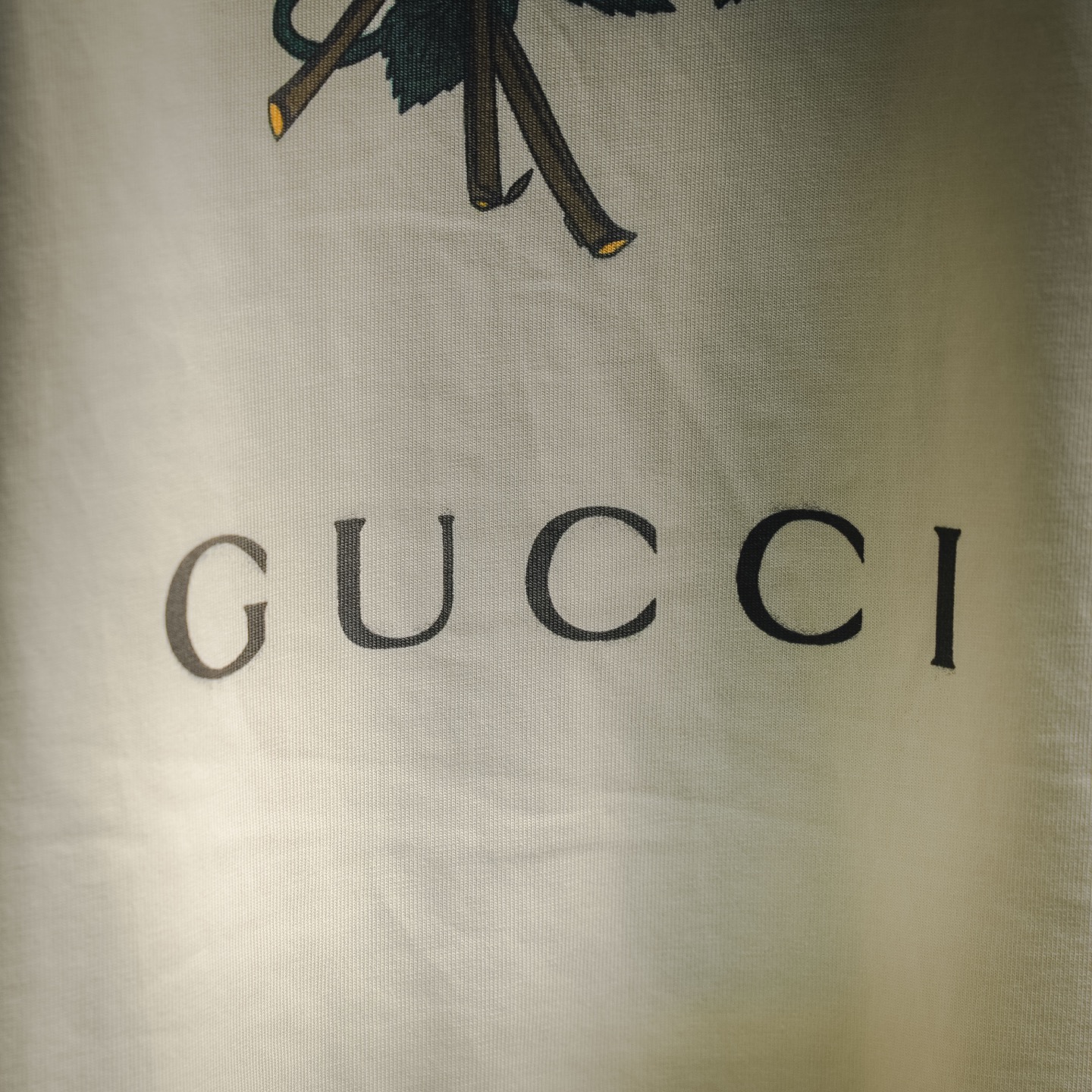 Gucci 古驰 花卉字母印花短袖T恤 杏色-莆田鞋,莆田鞋货源,高仿鞋,高仿鞋货源,安福档口,莆田高仿鞋,莆田鞋批发,高仿鞋批发,莆田高仿运动鞋,高仿运动鞋,莆田运动鞋 Gucci 古驰 花卉字母印花短袖T恤 杏色