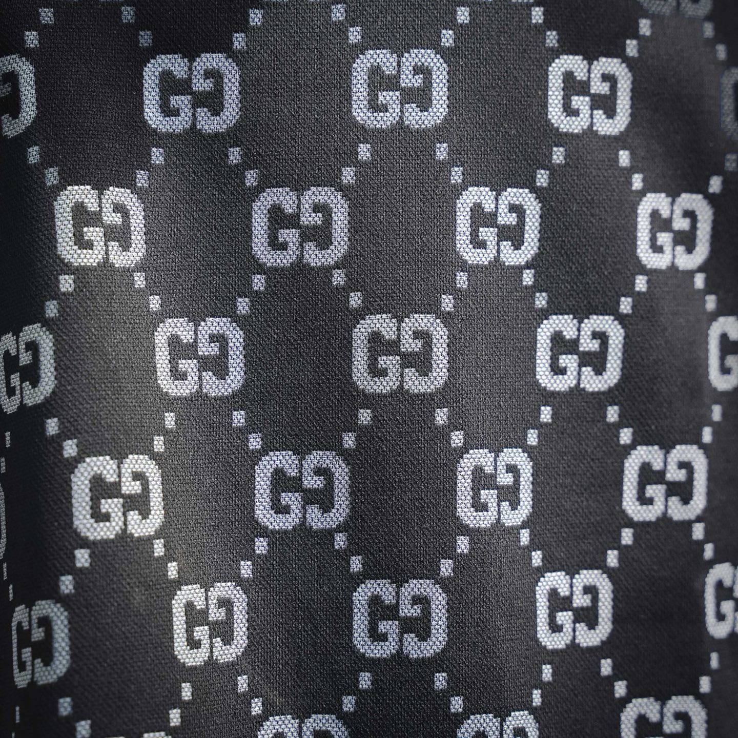 Gucci古驰 经典双G满印翻领Polo衫 短袖 百年经典双G老花 Gucci古驰 经典双G满印翻领Polo衫 短袖 百年经典双G老花