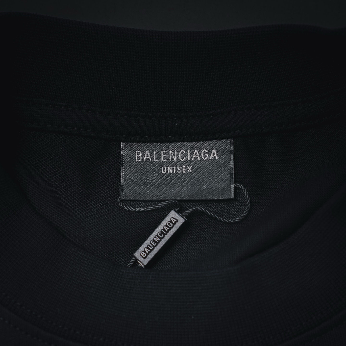 BALENCIAGA巴黎世家26ss克莱因蓝溶解M字母短袖T恤