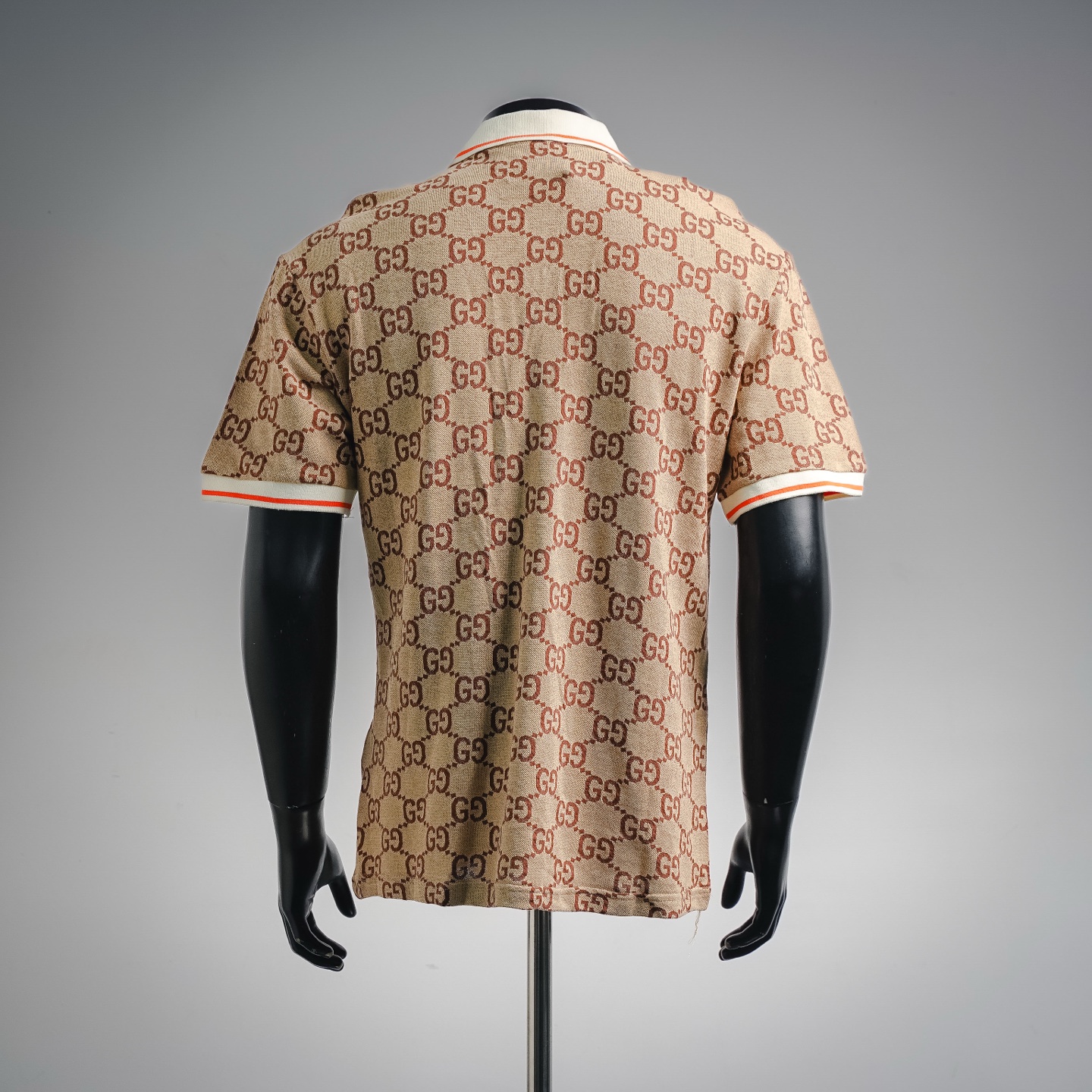 Gucci 古驰 双G满印logo提花短袖T恤