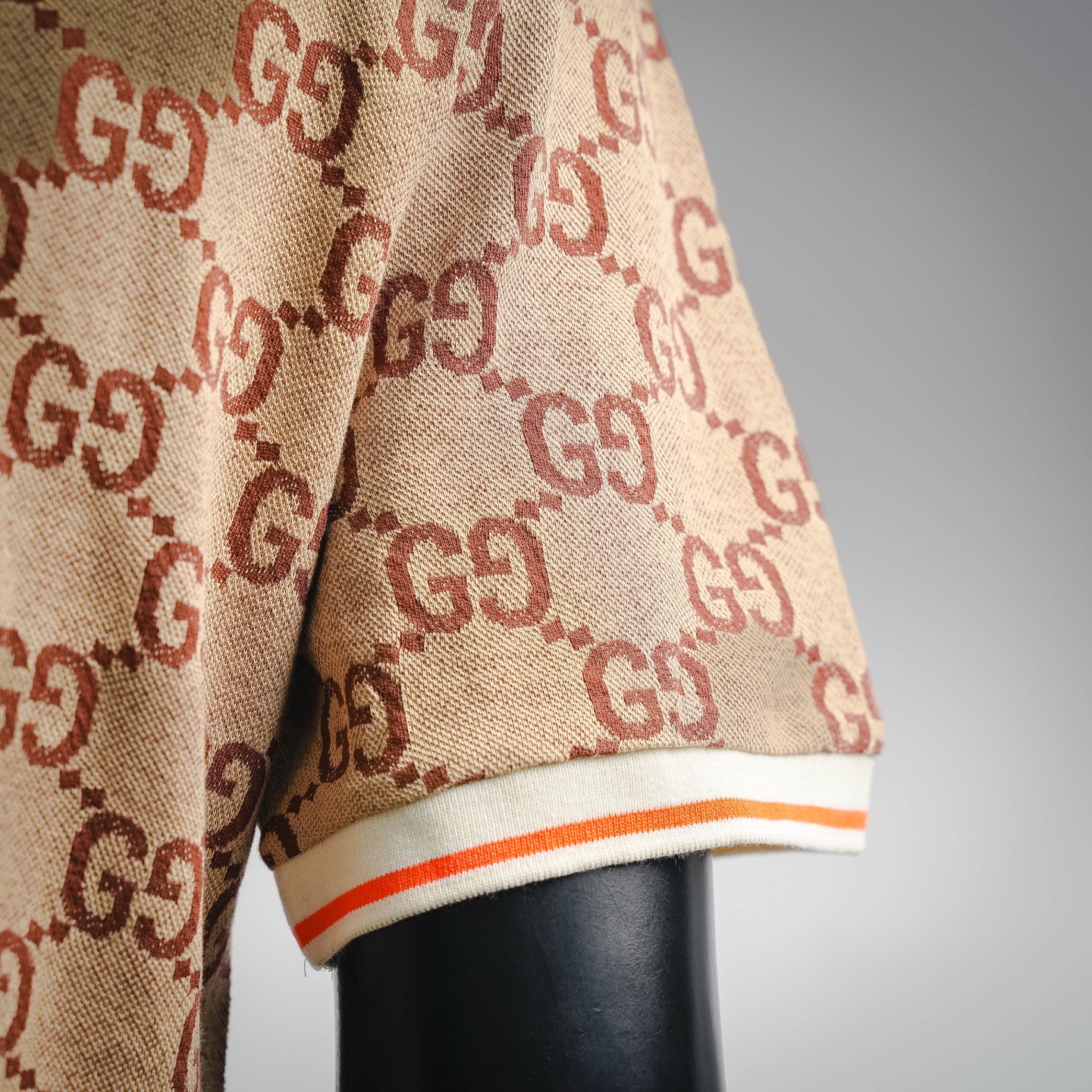 Gucci 古驰 双G满印logo提花短袖T恤