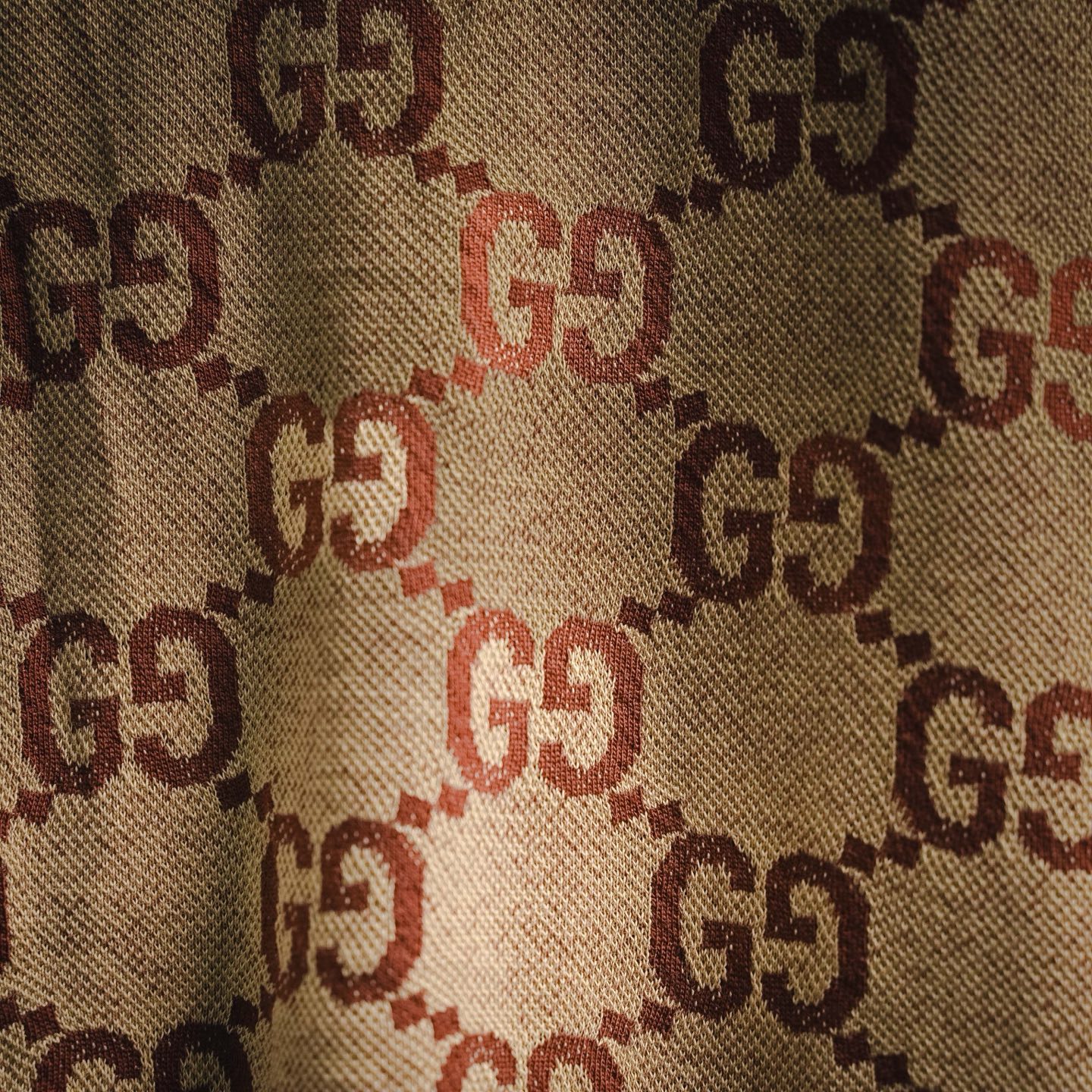 Gucci 古驰 双G满印logo提花短袖T恤