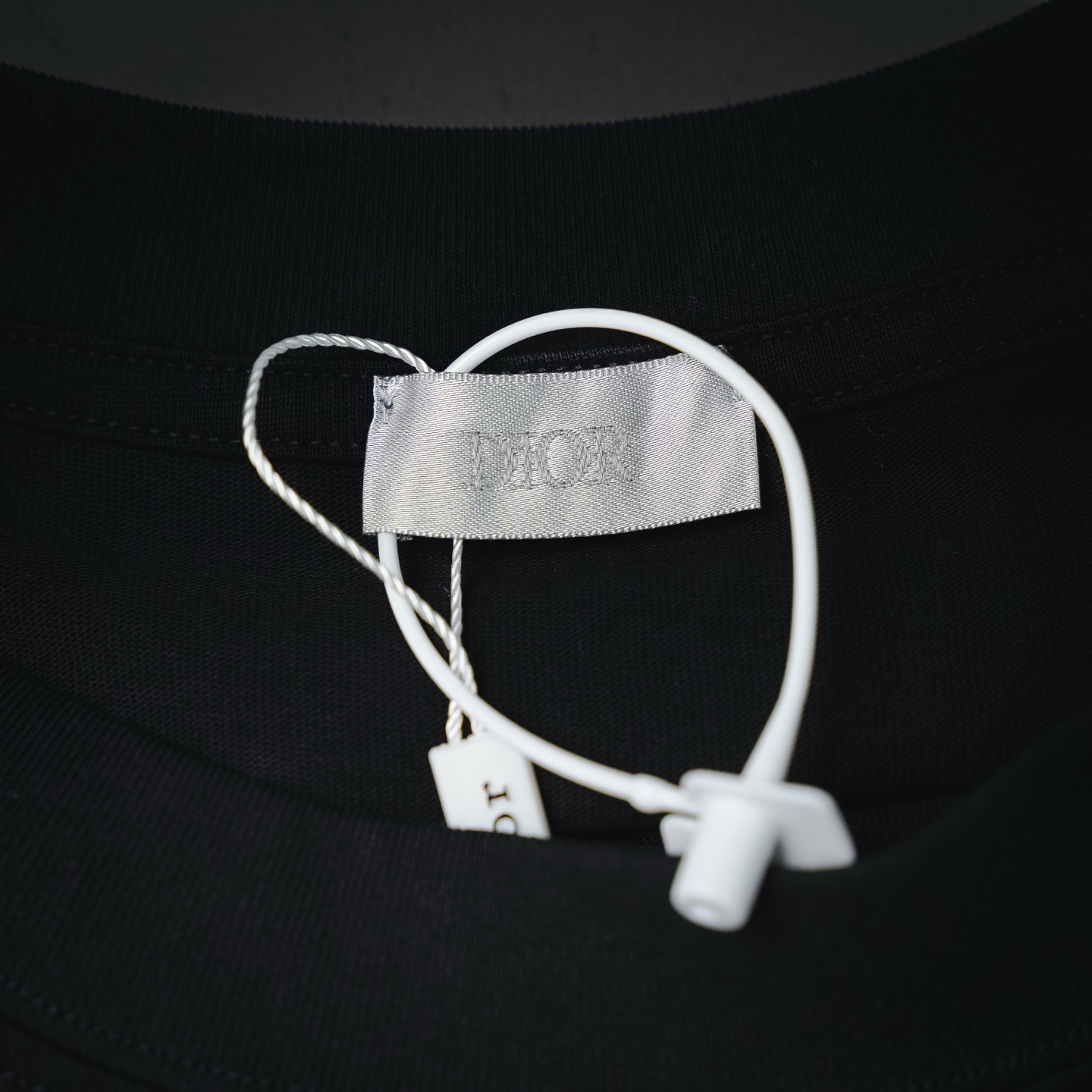 迪奥 DIOR 做旧破洞字母印花logo短袖T恤