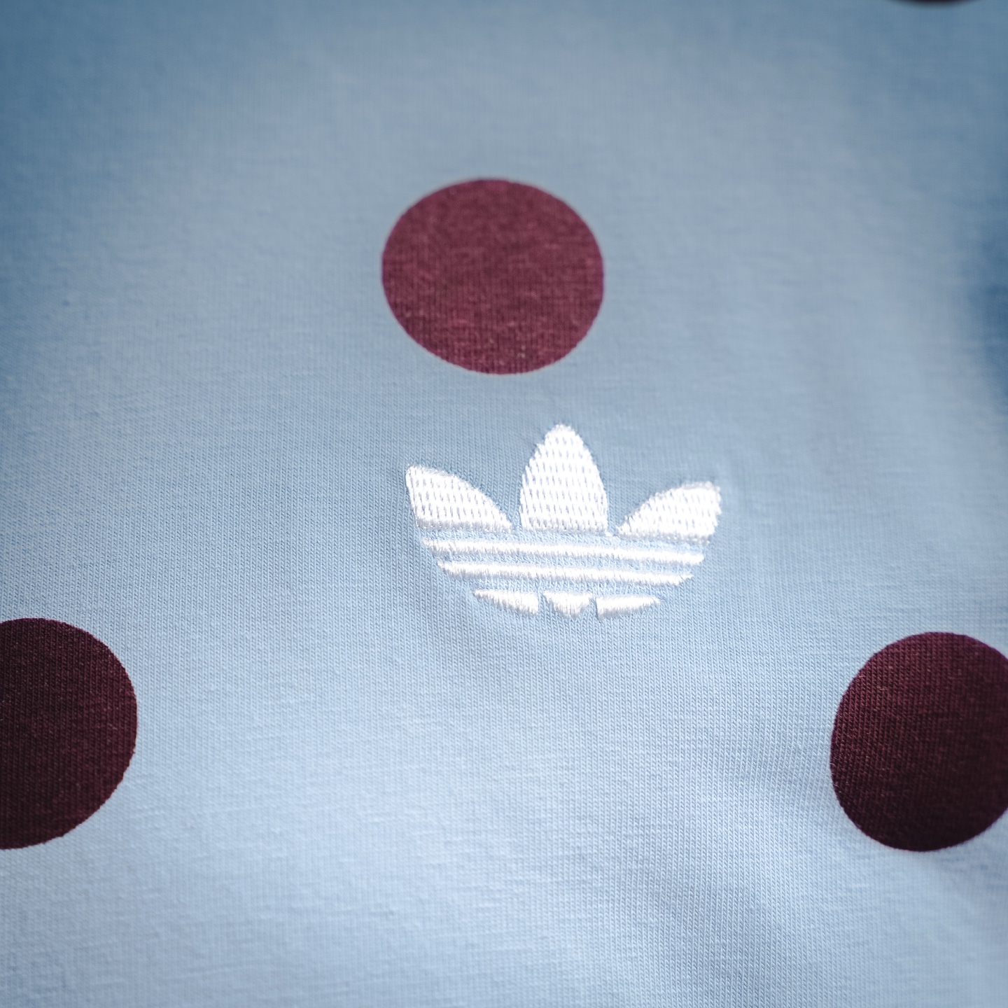 Adidas/阿迪达斯 三叶草波点短袖T袖