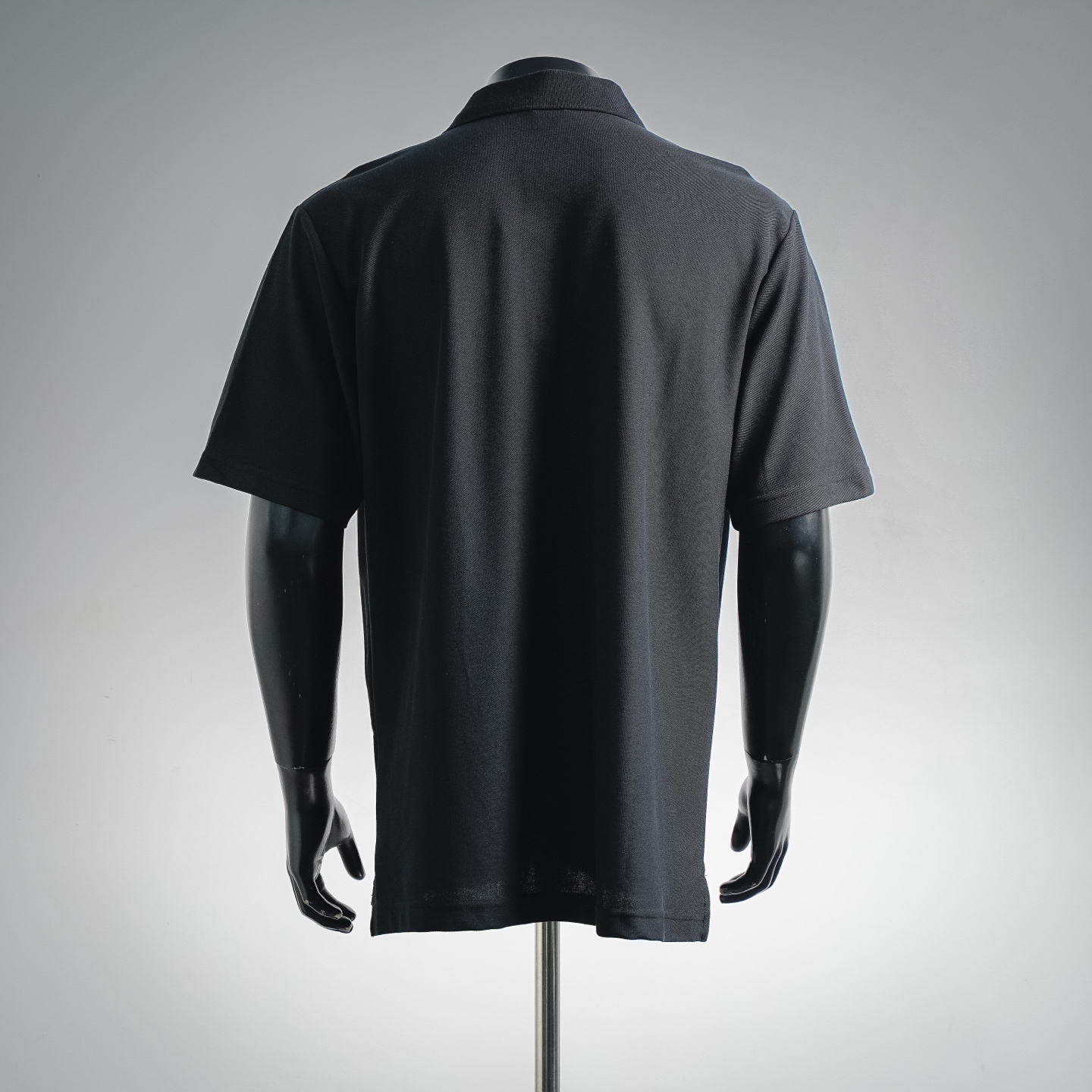 Burberry巴宝莉个性logo刺绣短袖Polo衫 黑色