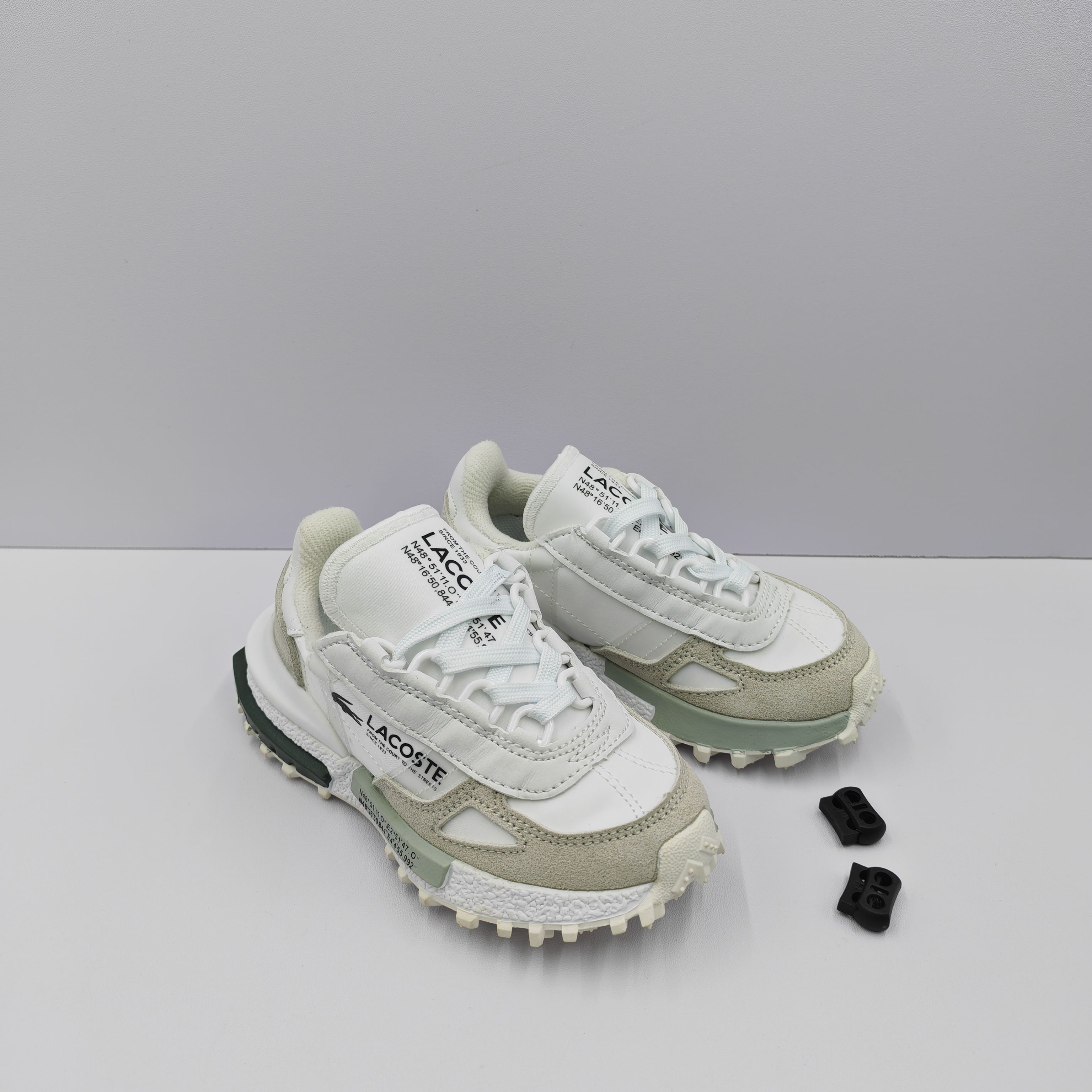 NO:338471,LACOSTE French crocodile comfortable commuting low-top life casual shoes Children's style White light gray Size 26 27 28 29 30 31 32 33 34 35, Internet celebrity niche brand,19860909LACOSTE法国鳄鱼舒适通勤低帮生活休闲鞋 童款 白 浅灰 码数 26 27 28 29 30 31 32 33 34 35,网红小众品牌,,Children's