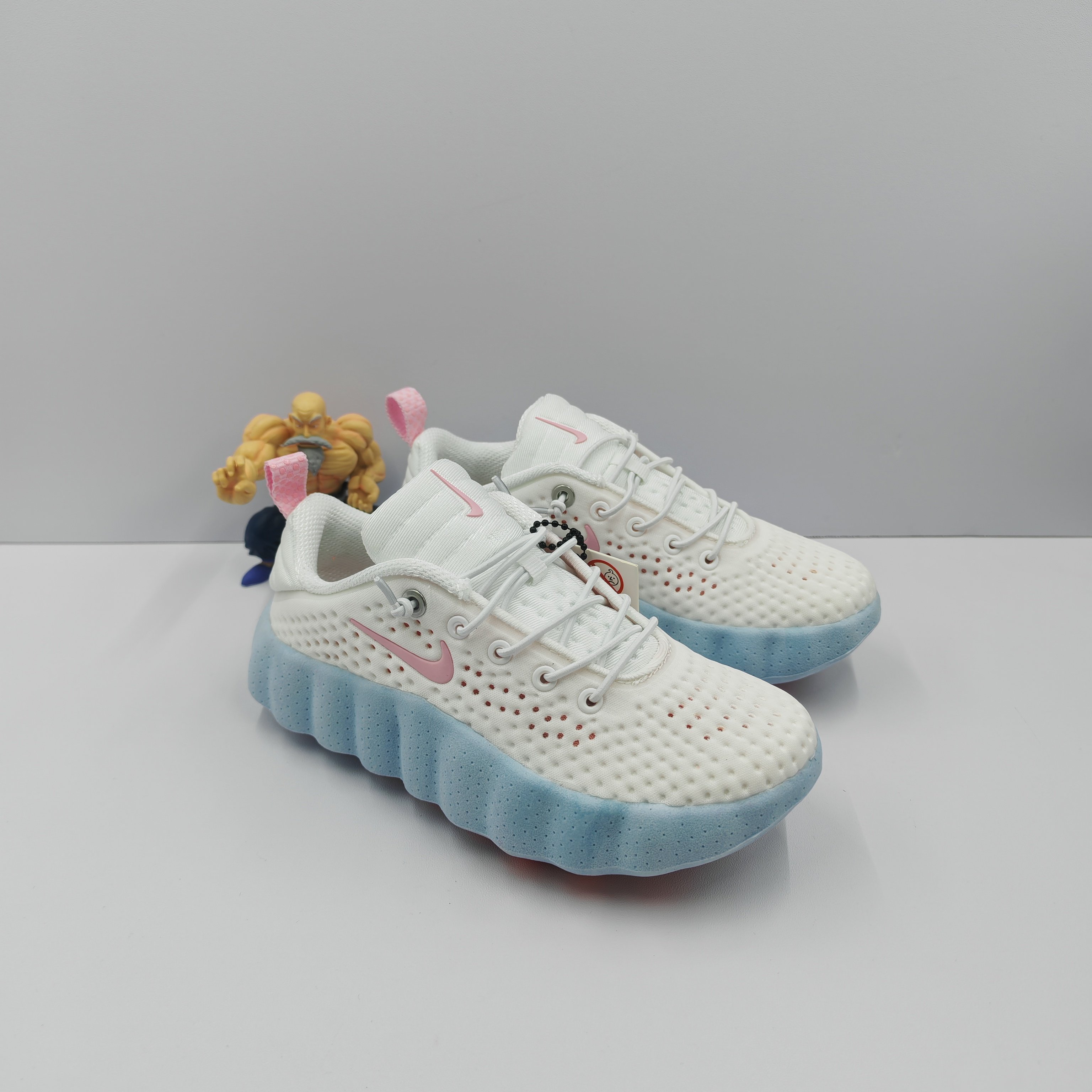 NO:762818,NikeMind002 Comfortable Fit Breathable Training Shoes Children's White Pink Size 26 27 28 29 30 31 32 33 34 35 Massage Style, Nike Series,19860909NikeMind002舒适贴合透气训练鞋 童款 白粉 码数 26 27 28 29 30 31 32 33 34 35 按摩款,耐克系列,,Children's