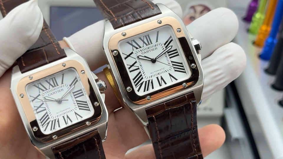 Cartier 卡地亚山度士100周年纪念版情侣对表强势来袭
