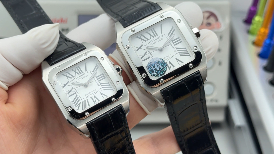Cartier 卡地亚山度士100周年纪念版情侣对表强势来袭
