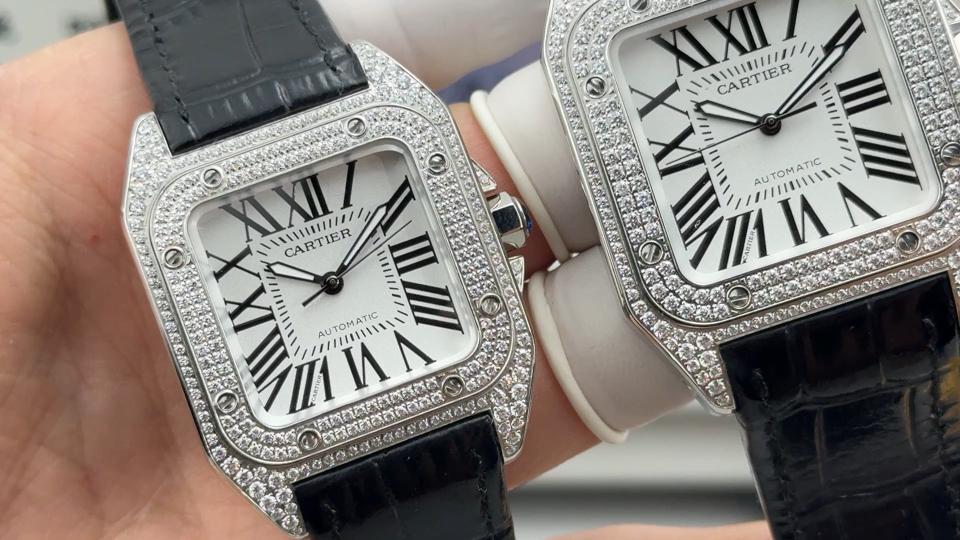 Cartier 卡地亚山度士100周年纪念版情侣对表强势来袭