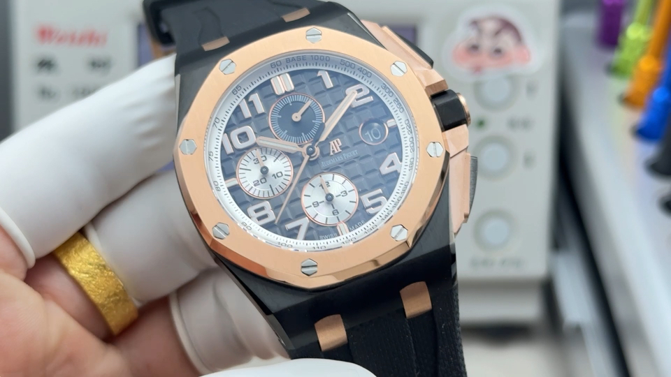 LS .Factory Audemars Piguet 26401RO.OO.A002CA.02 1 7750 12 Cal.3126 2 316 306 3 4 5 CNC