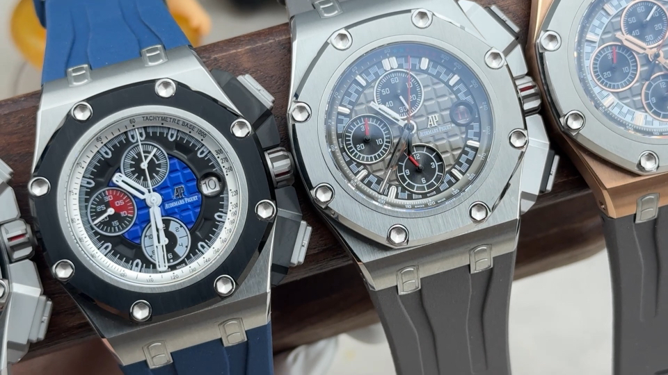 LS .Factory Audemars Piguet · 26568PM.OO.A021CA.01 · 44 1 7750 12 Cal.3126/3840 2 316 306 3 4 5 CNC Piguet