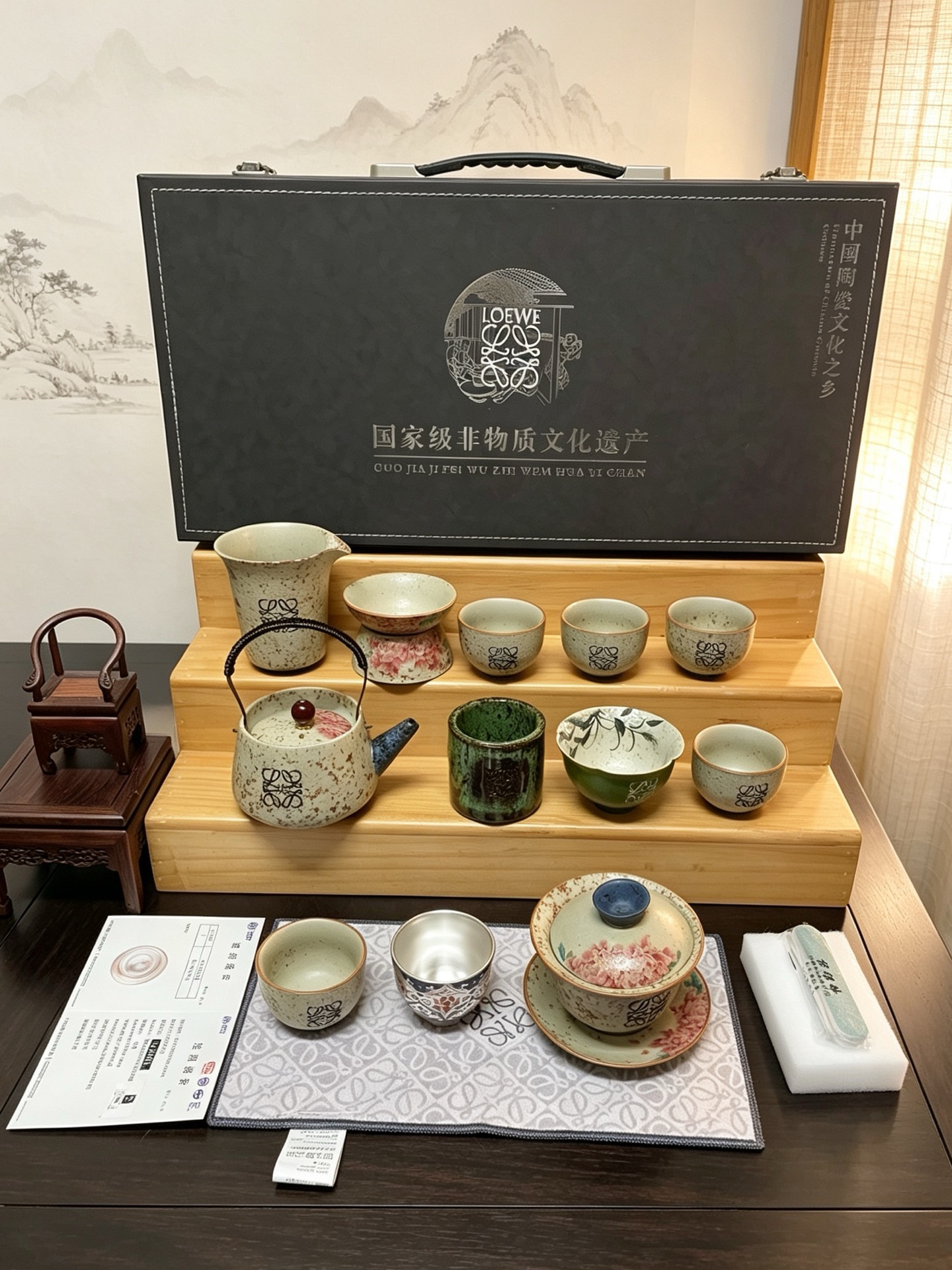 罗意威 Loewe 高定经典皮革女包手袋 #EE5A81ED 8