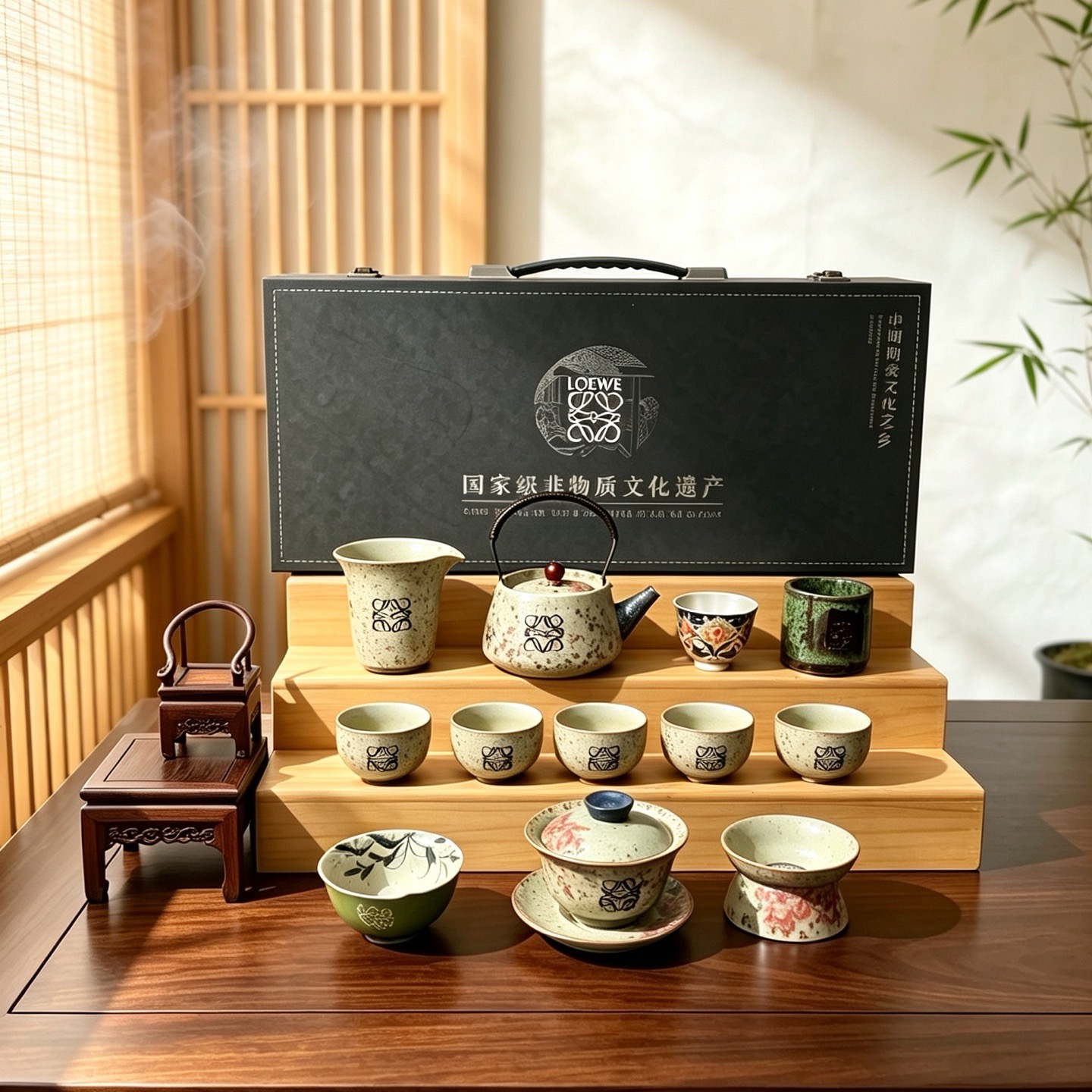 罗意威 Loewe 高定经典皮革女包手袋 #EE5A81ED 5