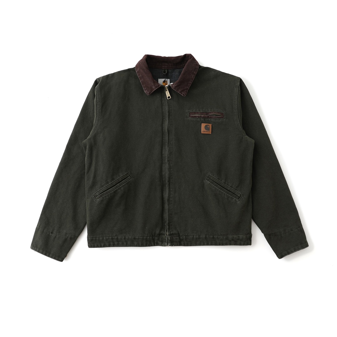 💰210
🇦🇪 Carhartt卡哈特 中古款J97底特律重磅水洗夹克外套 (顶级版本)
🪐今年最炸裂单品, 定织原版高密帆布面料,为了达到古着款年久做旧的效果,成衣染色,反复褪色调色,顶级工艺,内里为涤棉格纹面料 面料硬挺 可以站立起来!
🪐做旧皮标 ,开模做旧五金,原版短廓版型,全套三标辅料齐全
颜色:苔藓绿色 汽油蓝色 金属灰色
尺码:M L XL XXL
衣长 胸围 肩宽 袖长
M 68 130 55 62
L 70 134 56 63
XL 72 138 57 64
XXL 74 142 58 65