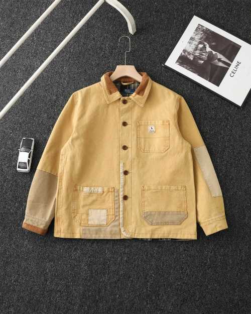 Ralph Lauren Barn Style Washed Vintage Jacket - Unisex Polo Spring New 5 Ralph Lauren Barn Style Washed Vintage Jacket - Unisex Polo Spring New