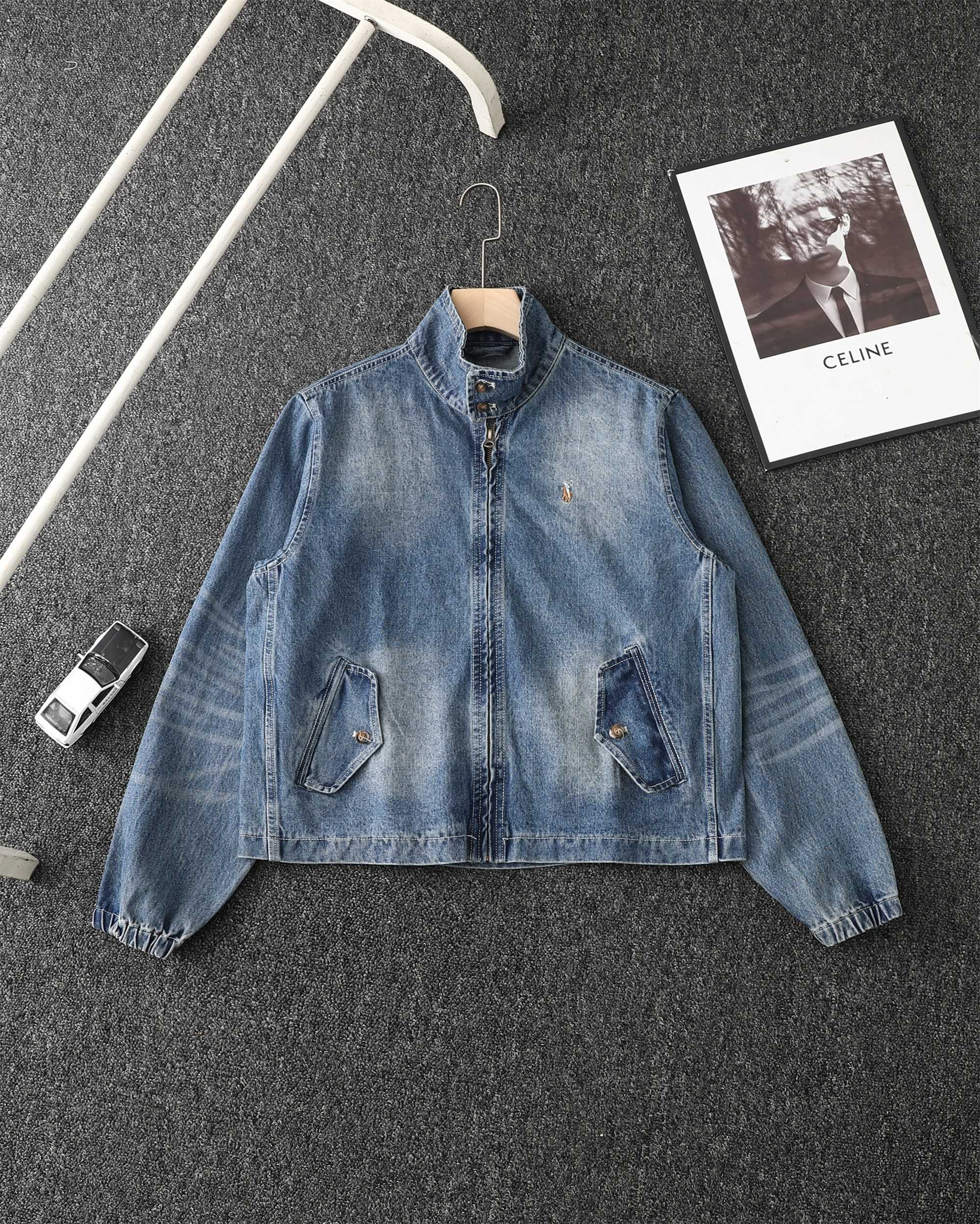 Ralph Lauren Men's Classic-Fit Water Washed Denim Jacket, Blue, S-XL