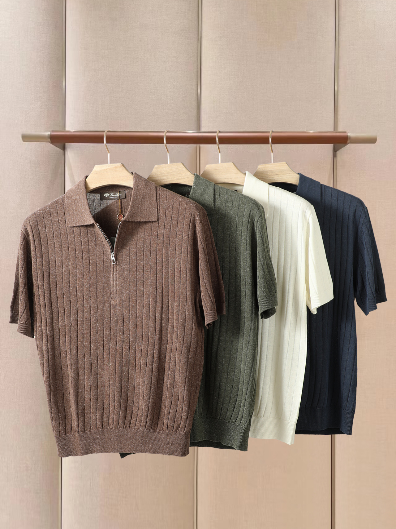 로로피아나 남성 반팔 132345 Loro Piana T Shirt