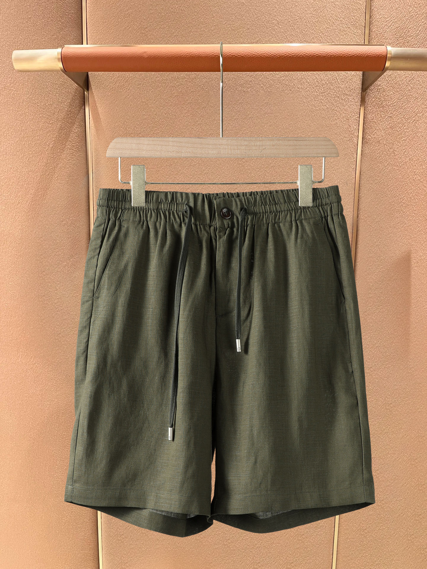 NO:827634,High version Color: green, coffee, blue Size m-3xl Spring and summer new cotton and linen shorts, made of linen, very comfortable, cool and breathable, simple and elegant style. The upper body shows temperament, decorated with classic custom hardware accessories, a must-have for everyone, men's clothing, shorts,19860909高版 颜色 :绿色, 咖啡,蓝色 码数m-3xl 春夏新款棉麻短裤,面料亚麻, 十分舒适清凉透气,是简约大方款 上身尽显气质,经典定制五金配件装饰,人手必备款,男装,shorts,,Women's clothing