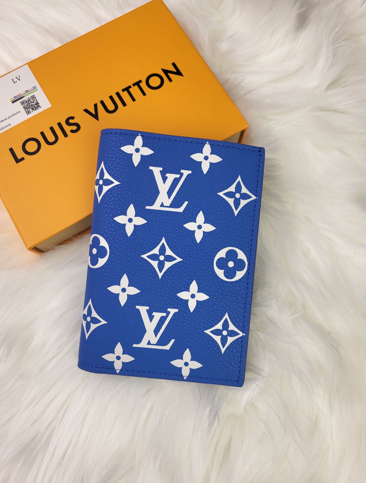 Passport holder interior with card slots