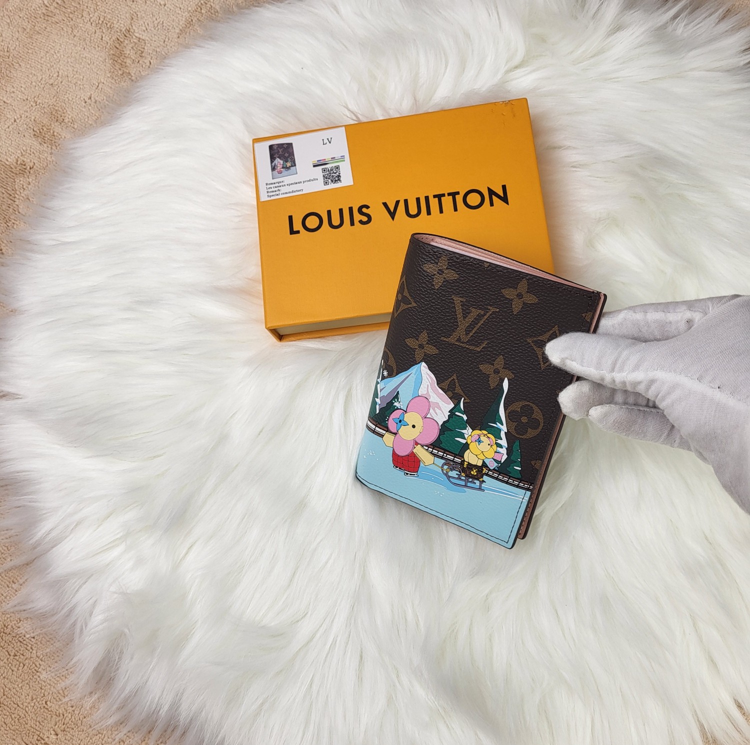 Close up of the stitching