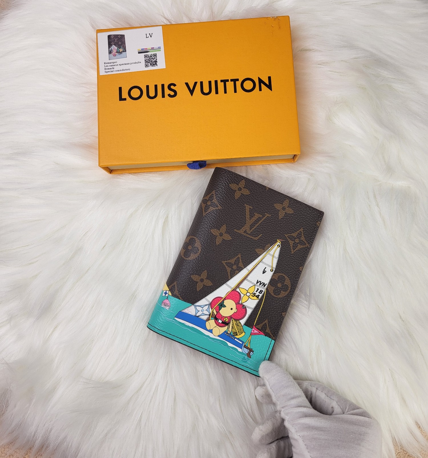 Front of the passport holder