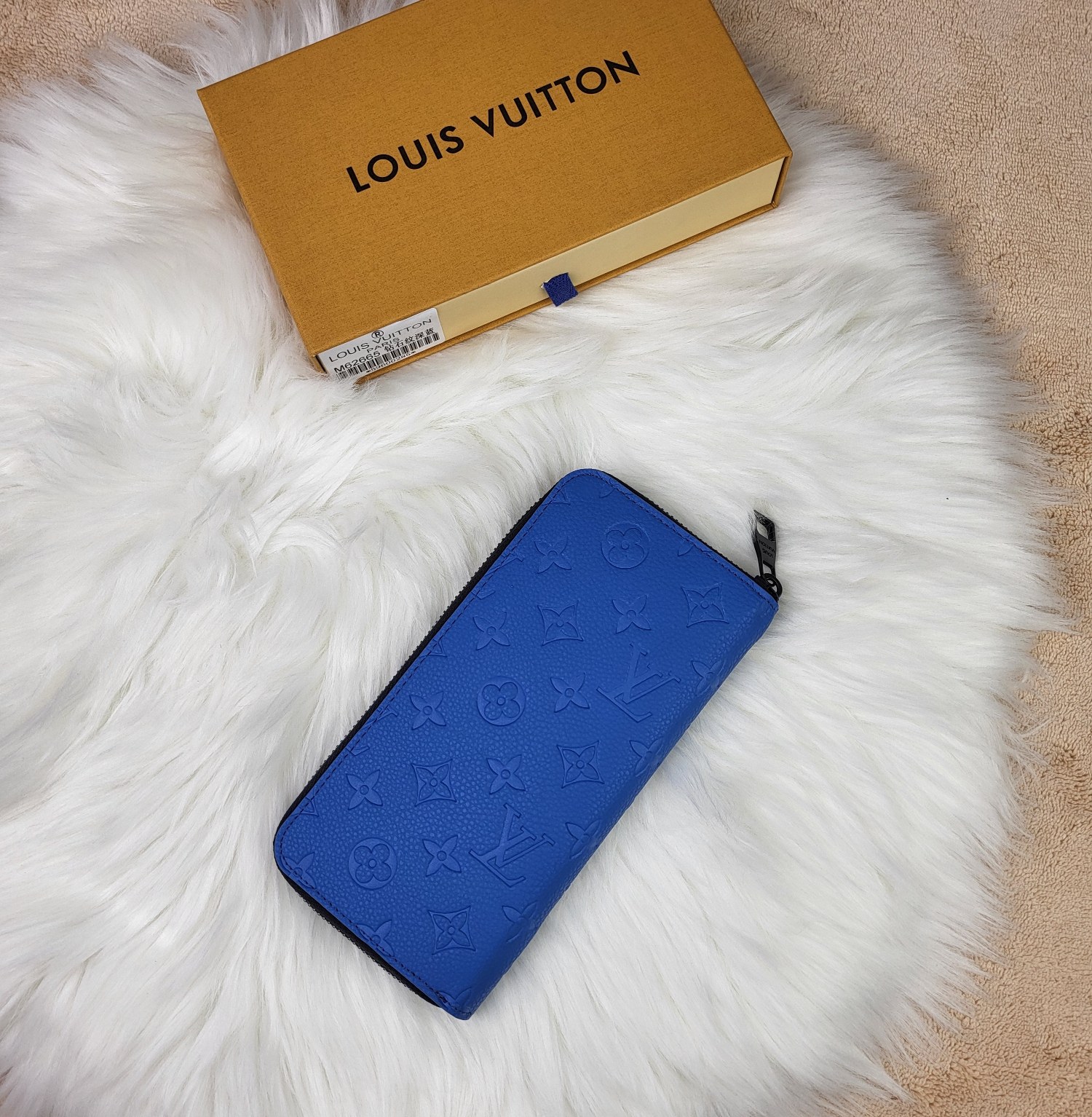 Leather wallet interior showing card and cash storage