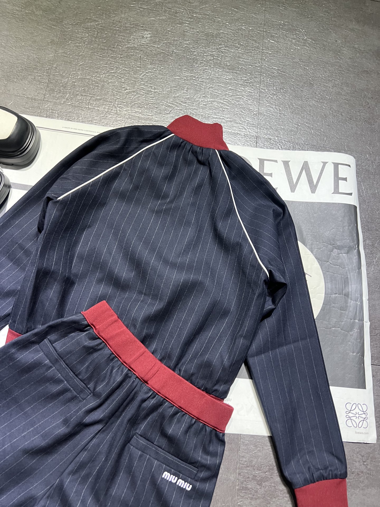 Miumi 25Fw New Collection: Stylish Jacket and Shorts Set with Exclusive Design - 图片 5