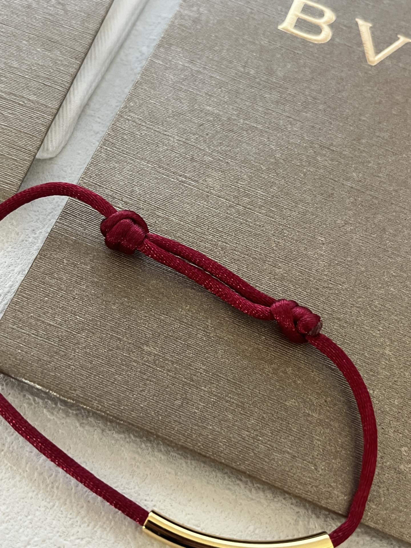 BVLGARI Serpenti New Year Red Cord Bracelet - Comprehensive 6