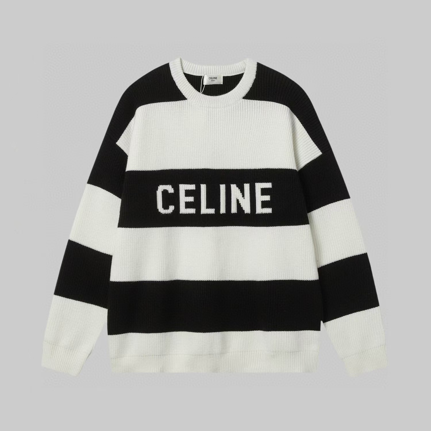Autumn High Quality Sweater: Celine’s Tasty and Comfortable Collection in XS-L Sizes - 图片 1